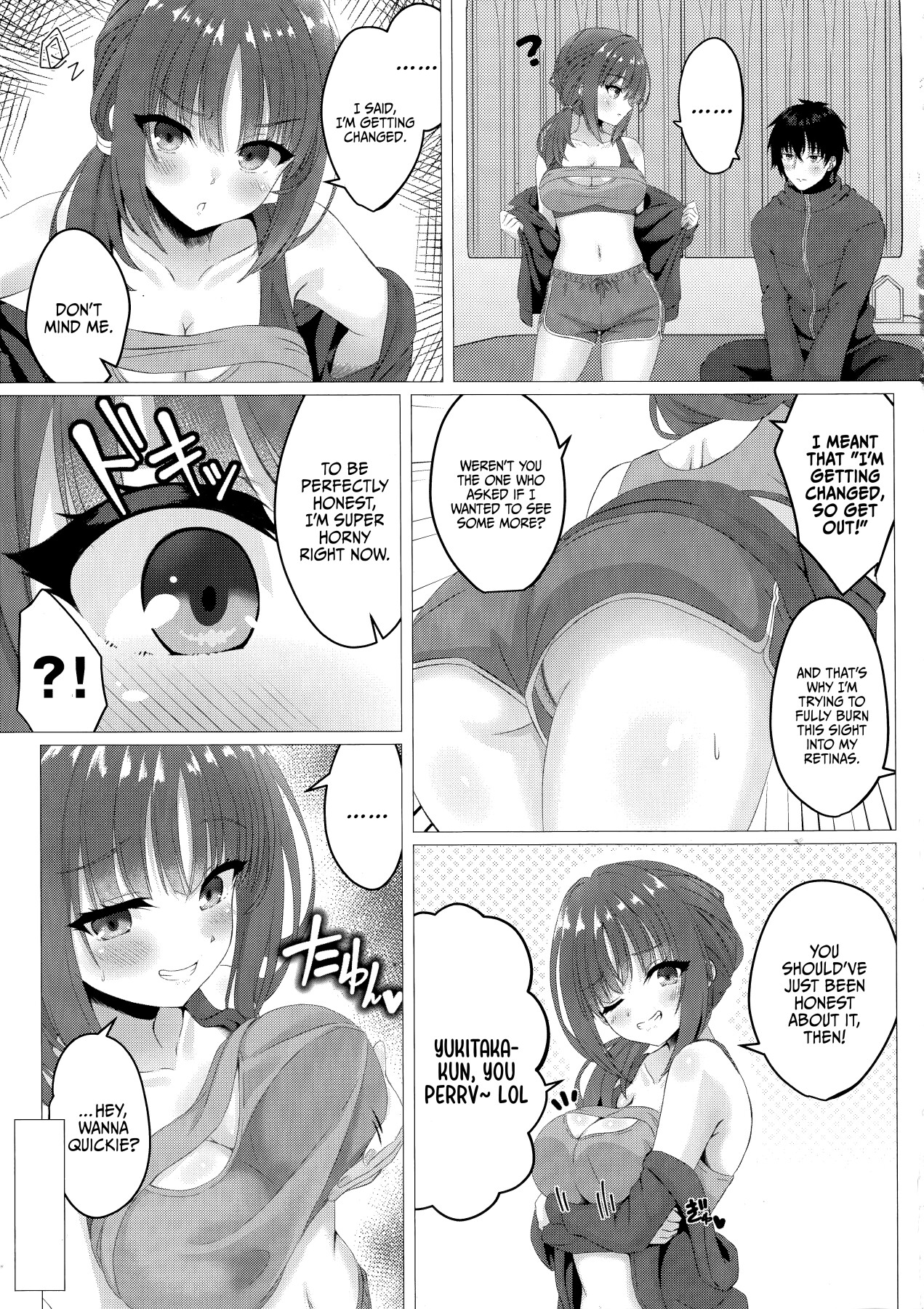 Hentai Manga Comic-Early Morning Sex With Ririko-chan-Read-6
